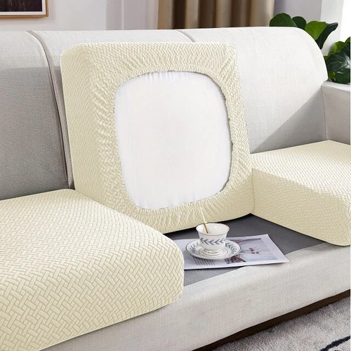 Dicke Jacquard Sofakissenbezüge Schoner Couchbezüge Anti-Staub Schonbezug - Bild 16 von 35