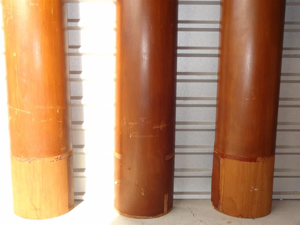 Antique Wooden Colonial Pillars Columns Architectural Salvage 86" x 14" Backbar? - Изображение 3 из 4