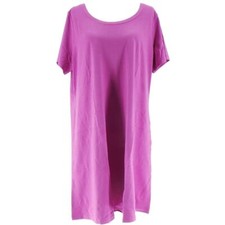 Isaac Mizrahi Live! Short-Sleeve Swing Dress Blossom