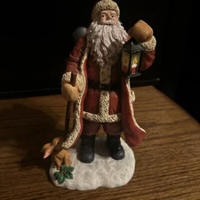 LANG & WISE CLASSIC SANTA CLAUS PROUD SANTA Christmas FIGURINE  SUSAN WINGET #7