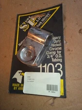 New Sure Plus Mirrors 1103 3/4" ID Heavy Duty Chrome Clamp