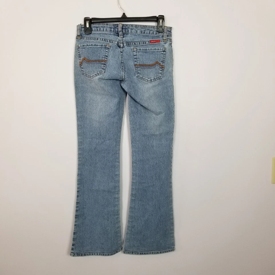 !IT JEANS Delia's Stretch Boot Cut Denim Jeans Blue Size 3/4 Junior - Image 3 of 4