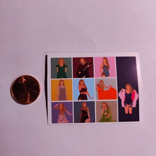 Adesivi Taylor Swift #1 - Eras Tour, 1989, Canto e altro - Varianti - Foto 17 di 54
