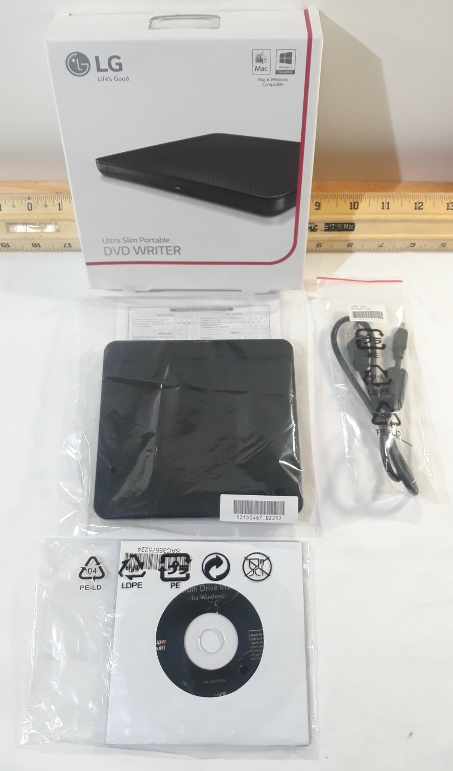 LG SP80NB60 Ultra Slim Portable DVD Writer MDisc TV Windows & Mac OS X,Open Box eBay