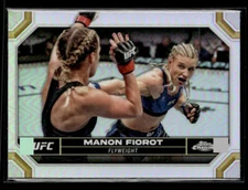 2024 Topps Chrome UFC 120 Manon Fiorot refractor card