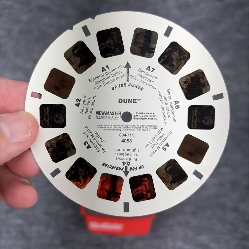 Vintage View Master - 1984 DUNE - Discos A & C - ver descripción Foto 2 de 4
