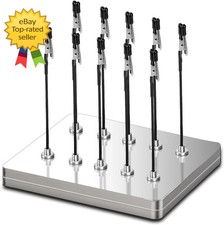 Magnetic Helping Hands for Soldering - All-In-One Station with 10 Flexible Clips