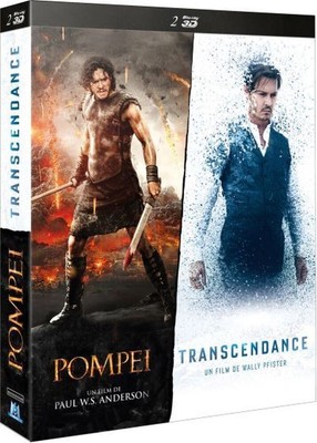Pompeji 3D + Transcendance 3D [3D Blu-ray] (NEU IM BLISTER) | Depp Johnny | Neu