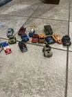G1 Transformers Minibot Lot Figures  Sea spray Beachcomber  Warpath Goldbug Huff