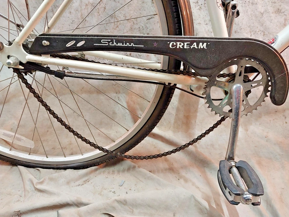 2015 Schwinn Cream Cruiser Bike 19" Large SRAM I-Motion 3 SPD Internal Hub Steel - Image 3 of 4