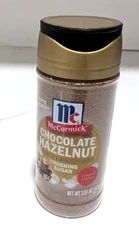 McCormick Chocolate Hazelnut Finishing Sugar Holiday