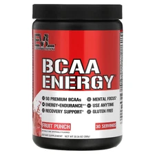 2 X EVLution Nutrition, BCAA ENERGY, Fruit Punch, 10.16 oz (288 g)