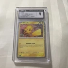 2024 Pokémon Pikachu Temporal Forces 051/162 CGC 9 Holo Fall Collector Chest