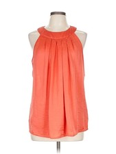 Adiva Women Orange Sleeveless Blouse L