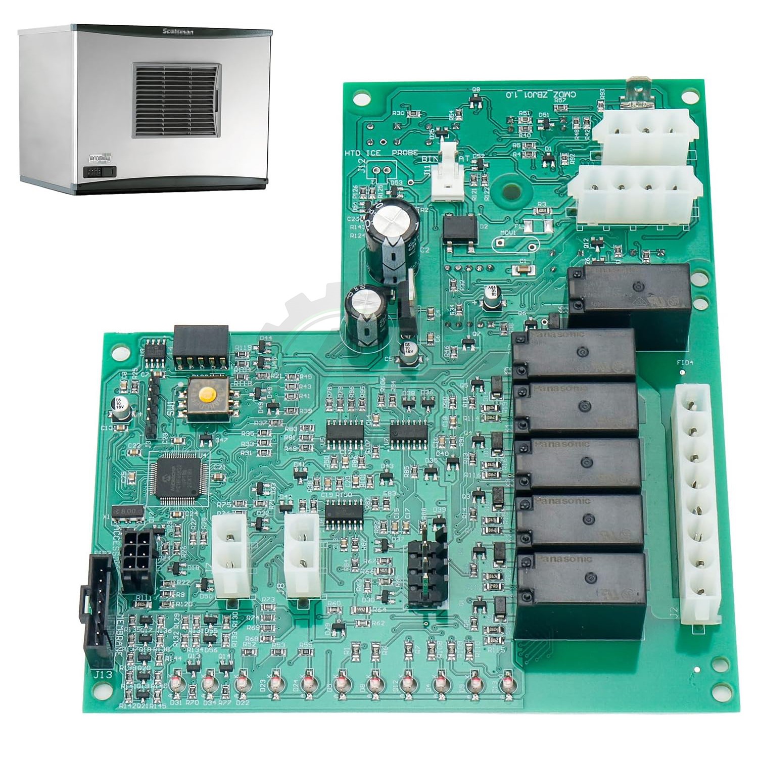 11-0550-28 11-0621-21 Ice Machine Control Board Assembly For Scotsman Prodigy