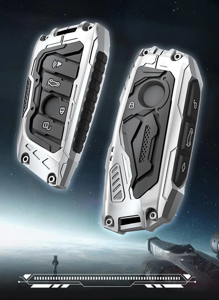 Aleación de Zinc Llavero Cubierta Carcasa Soporte para BMW 2023 2024 2025 5 Series 740i Foto 3 de 4