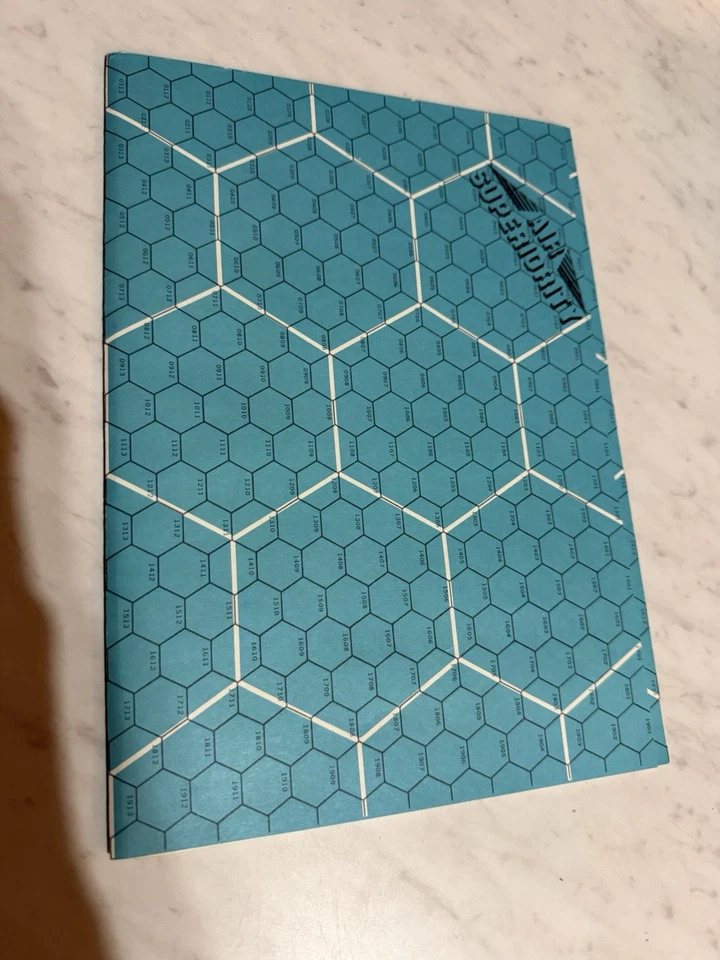 JUEGO DE GUERRA DE COMBATE AÉREO A REACCIÓN "AIR SUPERIORITY" - GDW - SIN PERFORAR, COMPLETO Foto 4 de 4