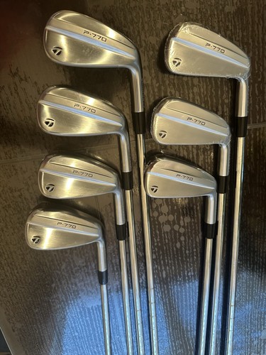 Set De Fers TaylorMade P770 - 5-PW + AW - Nippon Modus 3 Tour 120 - Très Bon état