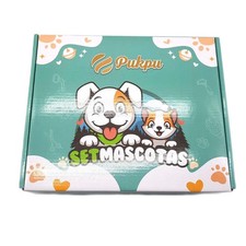 Pukpu Tierpflegeset 9-teilig Beinhaltet Hunderburst Katzenburste Pfotenreiniger 