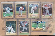 (15) 1999 Topps Oversized Baseball Jumbos Lot Griffey, Thomas, Clemens, A-Rod +