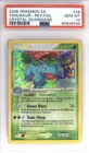 2006 POKEMON EX CRYSTAL GUARDIANS #28 VENUSAUR-REVERSE FOIL PSA 10
