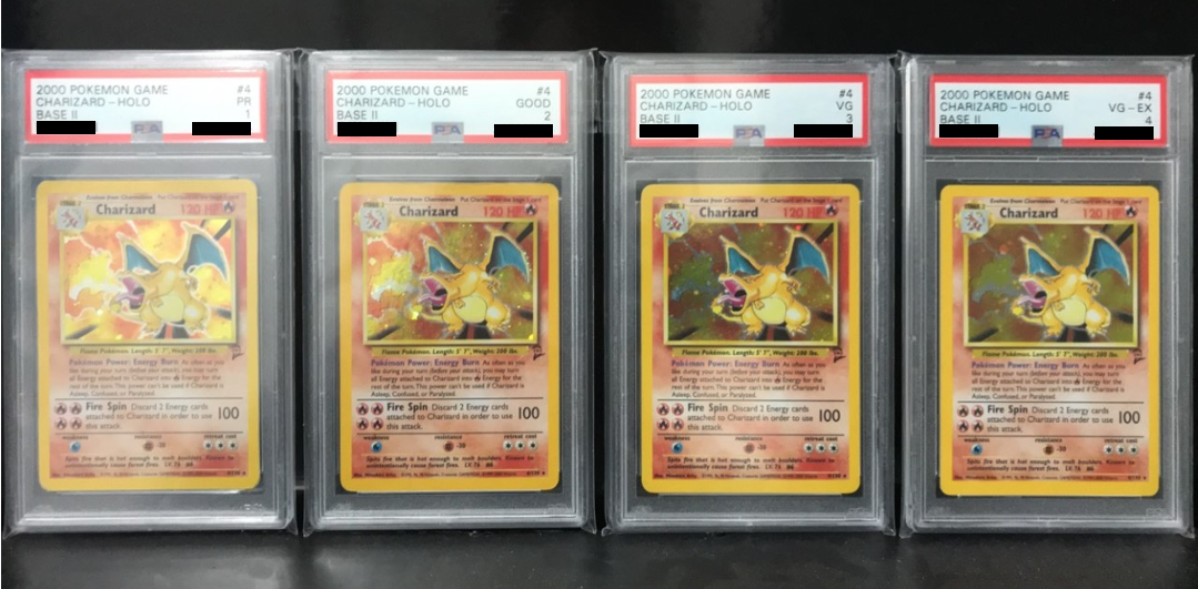 PSA 1 - 10 Charizard Base Set 2 - Holo Rare WOTC 2000 Pokemon Card