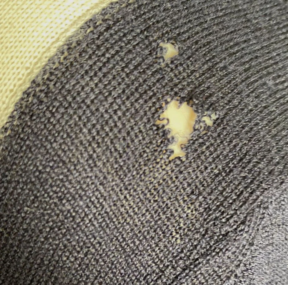 Balmain Men's Blue Maxi Monogram Wool Sweater Size XL - Image 3 of 3