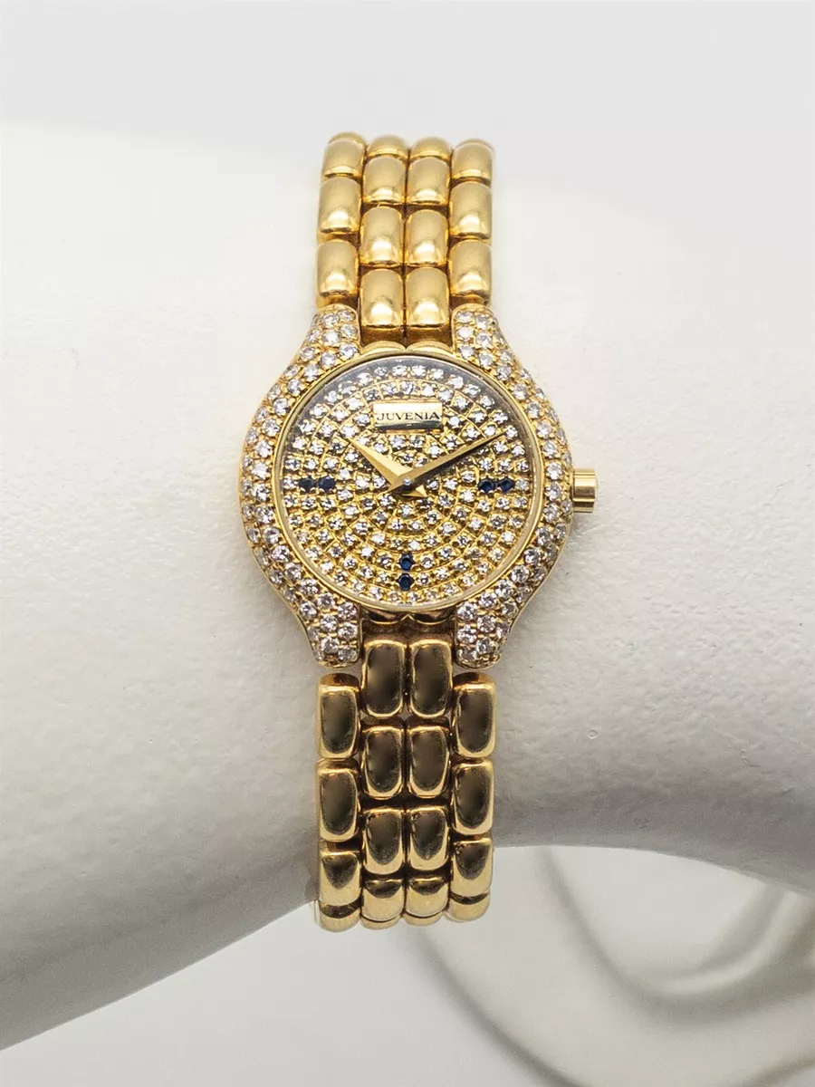 Juvenia women's gold best sale watches