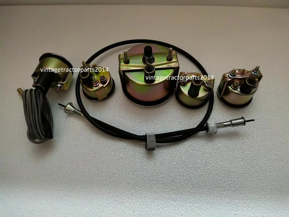 Juego de manómetros para Massey Ferguson MF 35 F40 50 65 85 88 Super 90135 150 165 175 180 Foto 2 de 3