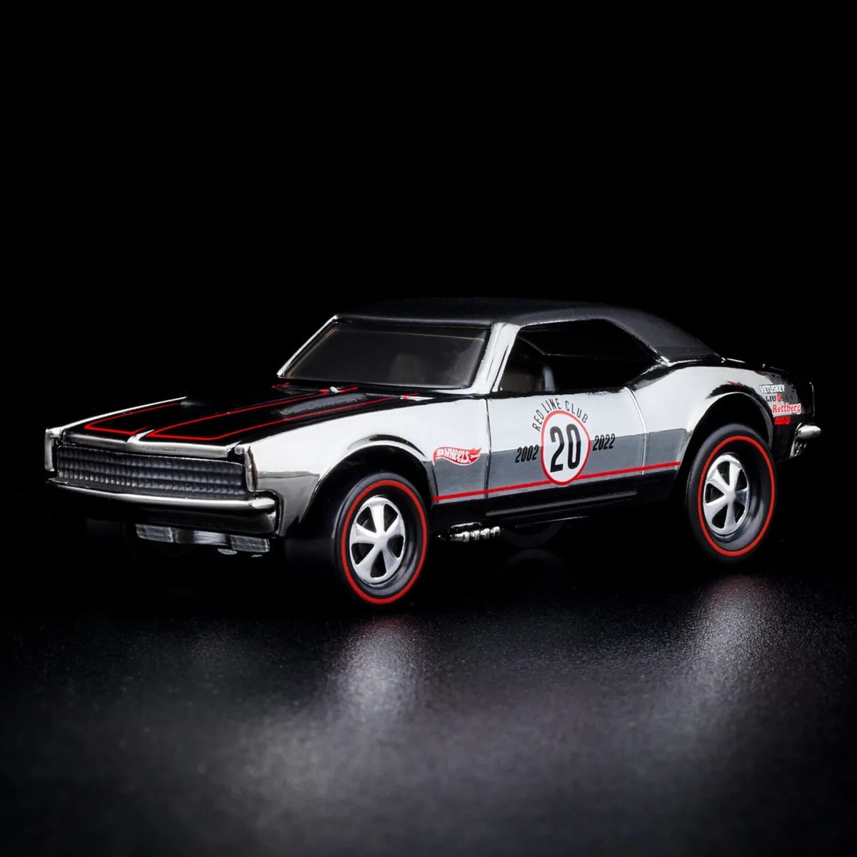 Hot Wheels RLC Exclusive CUSTOM CAMARO 20th ANNIVERSARY Holo Foil