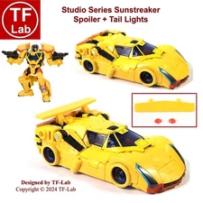 Studio Series SS 111 Sunstreaker Spoiler + Tail Lights Upgrade Kit Transformers