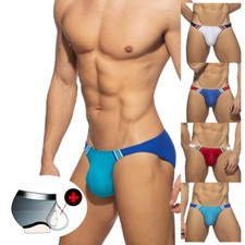 Men's Swimming Swimsuit Briefs Bikini Pouch Swim Bottom Beach Shorts Underwear