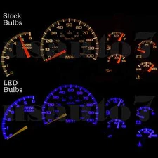 Dash Instrument Cluster Gauge BLUE LED LIGHTS UPGRADE KIT Fits 99-02 Chevy Tahoe