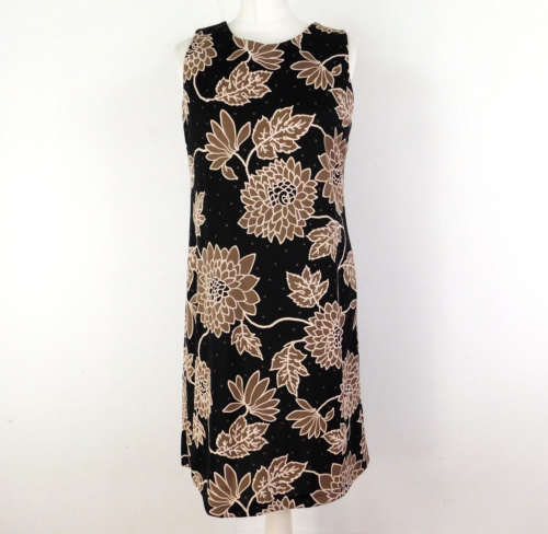 Ronni Nicole Black Brown Floral Dress Size 12 - Picture 1 of 7