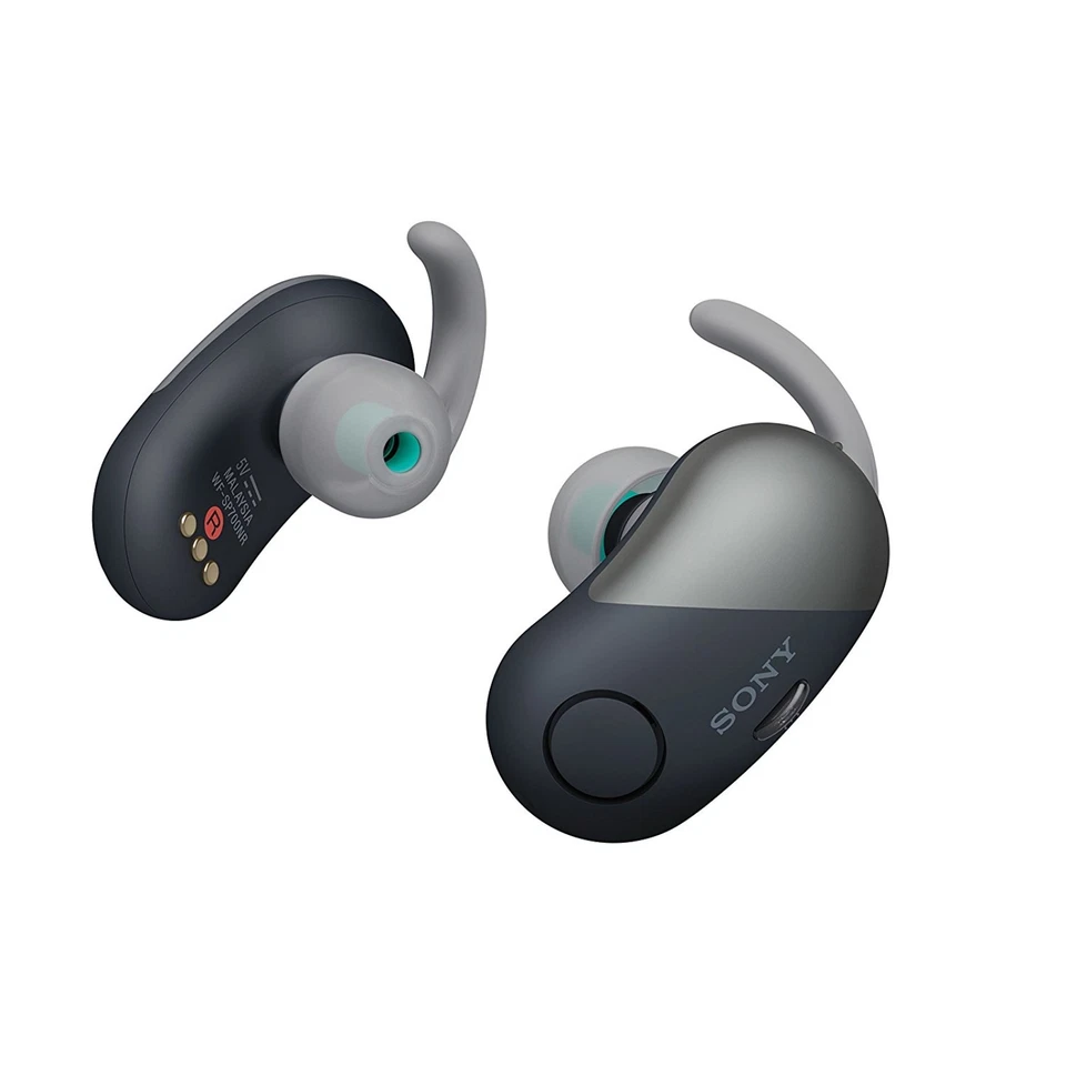 Sony WF-SP700N Sports True Wireless Noise Canceling Earbud Headphones - Black - Image 3 of 4