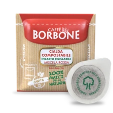 CAFFÈ BORBONE - MISCELA ROSSA - Box 50 PODS ESE44 7.2g (0.3oz)