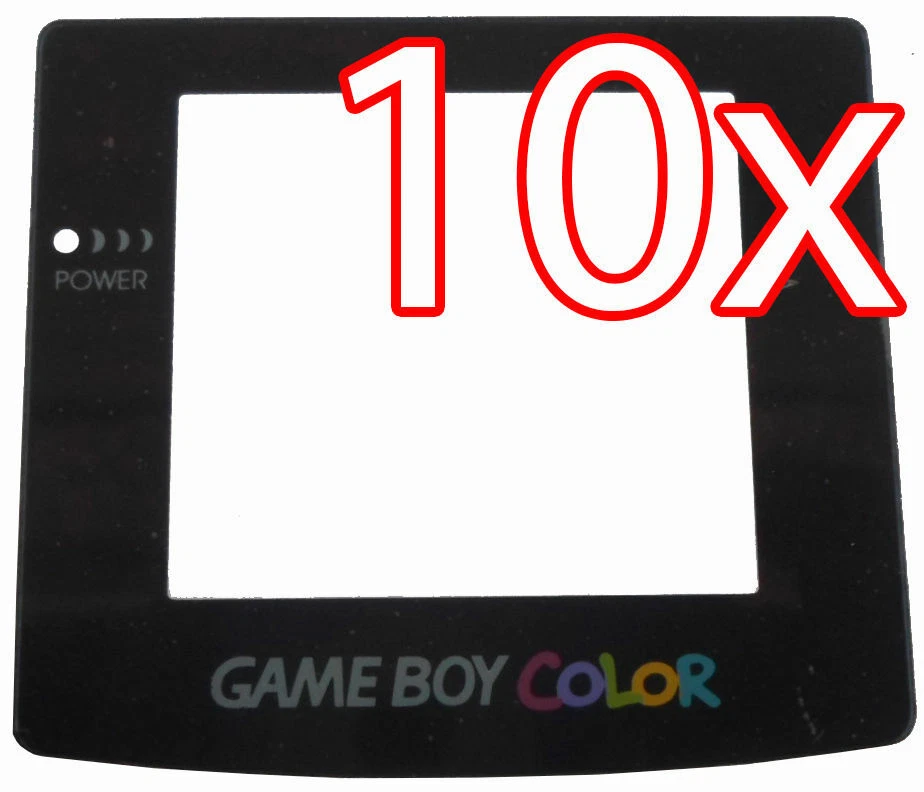 10 X Nintendo Game Boy Color - GBC Display / Front Scheibe / Ersatz Austausch