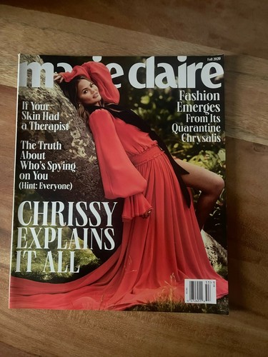 Marie Claire Magazine October 2020 Chrissy Teigen Fresh Start