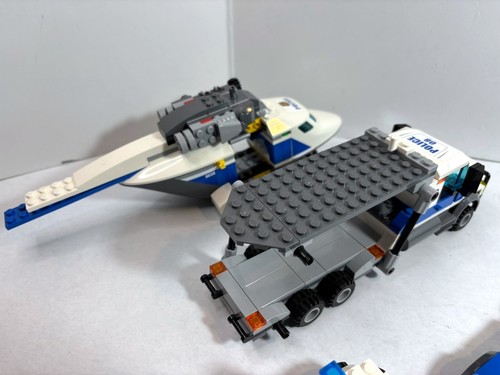 LEGO LOTE A GRANEL B07MS2: Camión de Policía Parcial, helicóptero, coches, etc. Ver descripción - Imagen 7 de 9