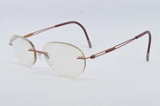 Silhouette Eyeglasses 5521 70 2540 Brown, Size 51-17-140