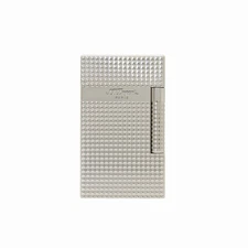 S.T.Dupont Le Grand Diamond Head C23011 Palladium 2 1 Gas Lighter