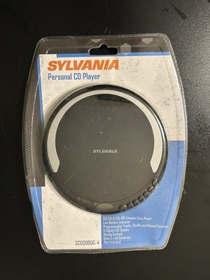 Sylvania SCD300DG-4 Personal CD Player Black