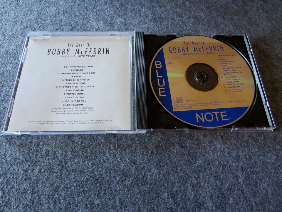 Bobby McFerrin – The best of Bobby McFerrin ( 1996 ) Blue Note Records - Bild 3 von 3
