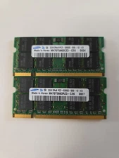 Samsung 4GB (2GBx2) PC2-5300 DDR2-667 Laptop Memory M470T5663RZ3-CE6 Free Ship