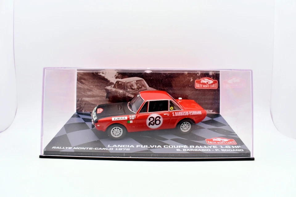 modellino auto rally scala 1:43 lancia fulvia coupe 1.6 HF collezione modellismo - Immagine 2 di 4