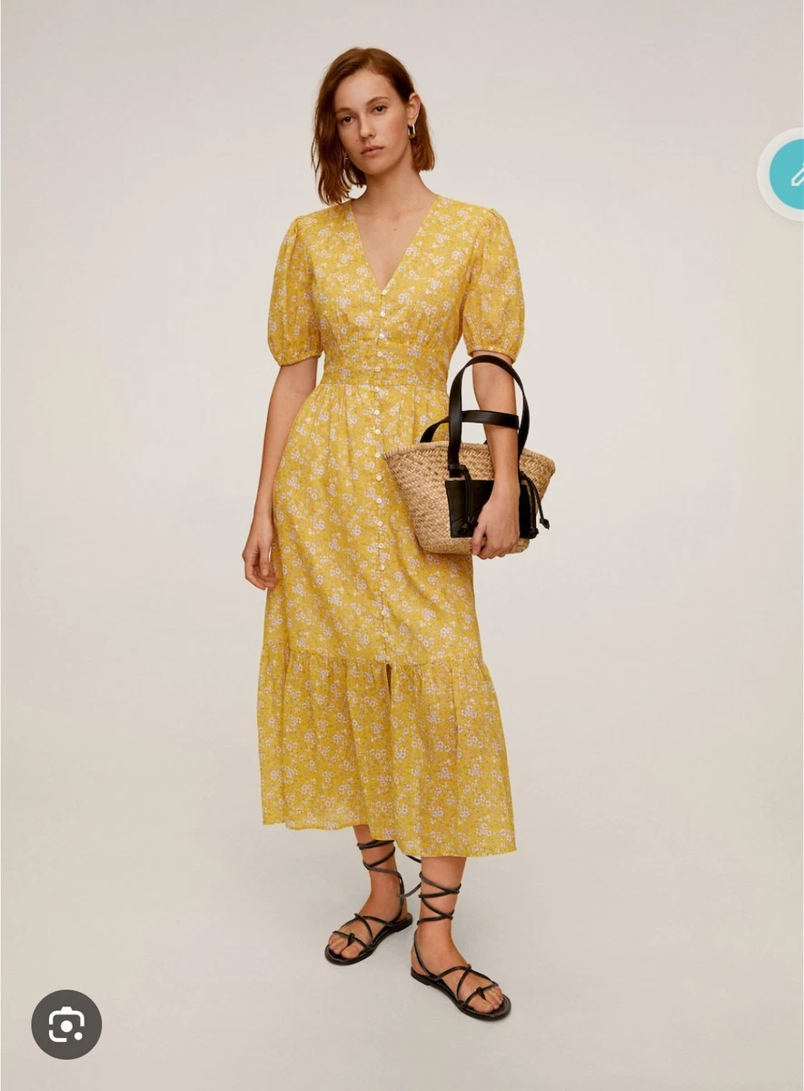 Mango Yellow Dresses for Women for sale | eBay UK