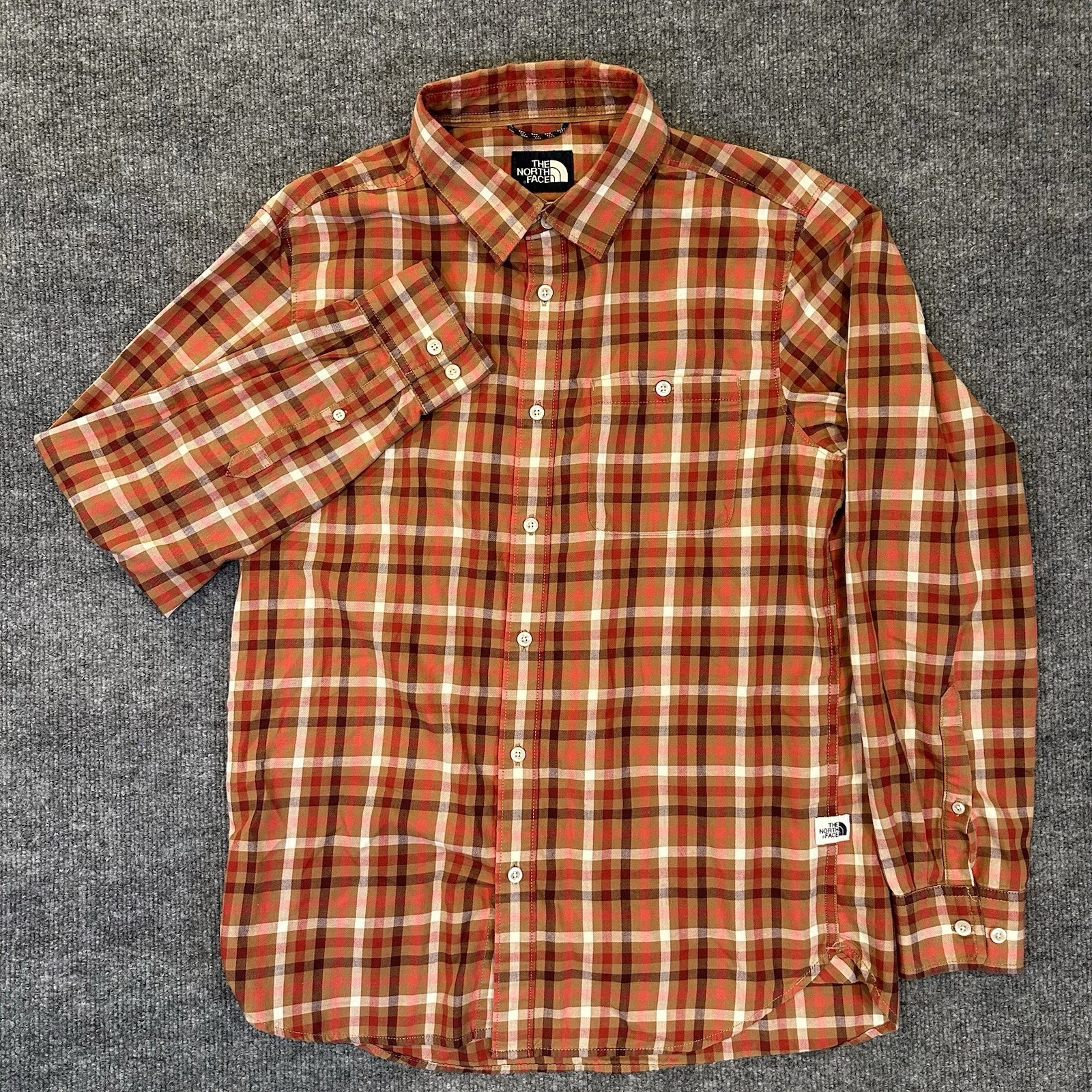 The North Face Button Down Shirt Men’s Medium Plaid Long Sleeve Outdoor Logo
Opens in a new window o