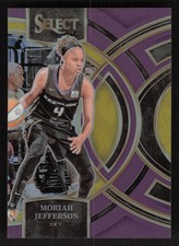 2024 Panini Select WNBA #121 Moriah Jefferson Purple Prizms #/149