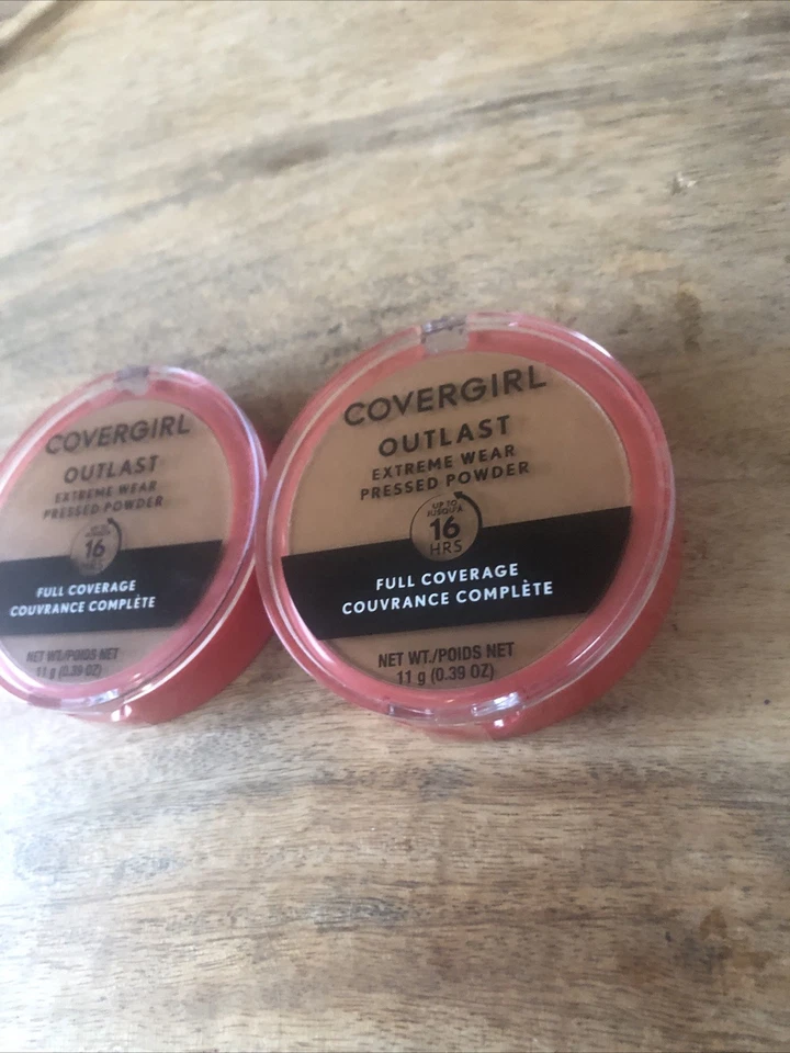 (2) COVERGIRL Outlast Extreme Wear Pressed Powder, 870 Toasted Almond - Image 3 of 4