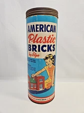 Vintage Elgo American Plastic Bricks #705 (Incomplete Set)